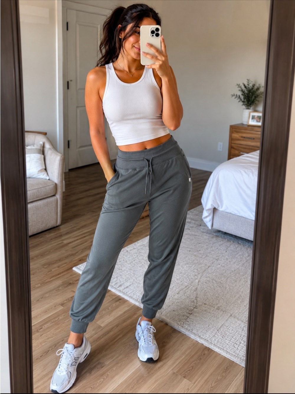 Vuori Charcoal Green Jogger Pants